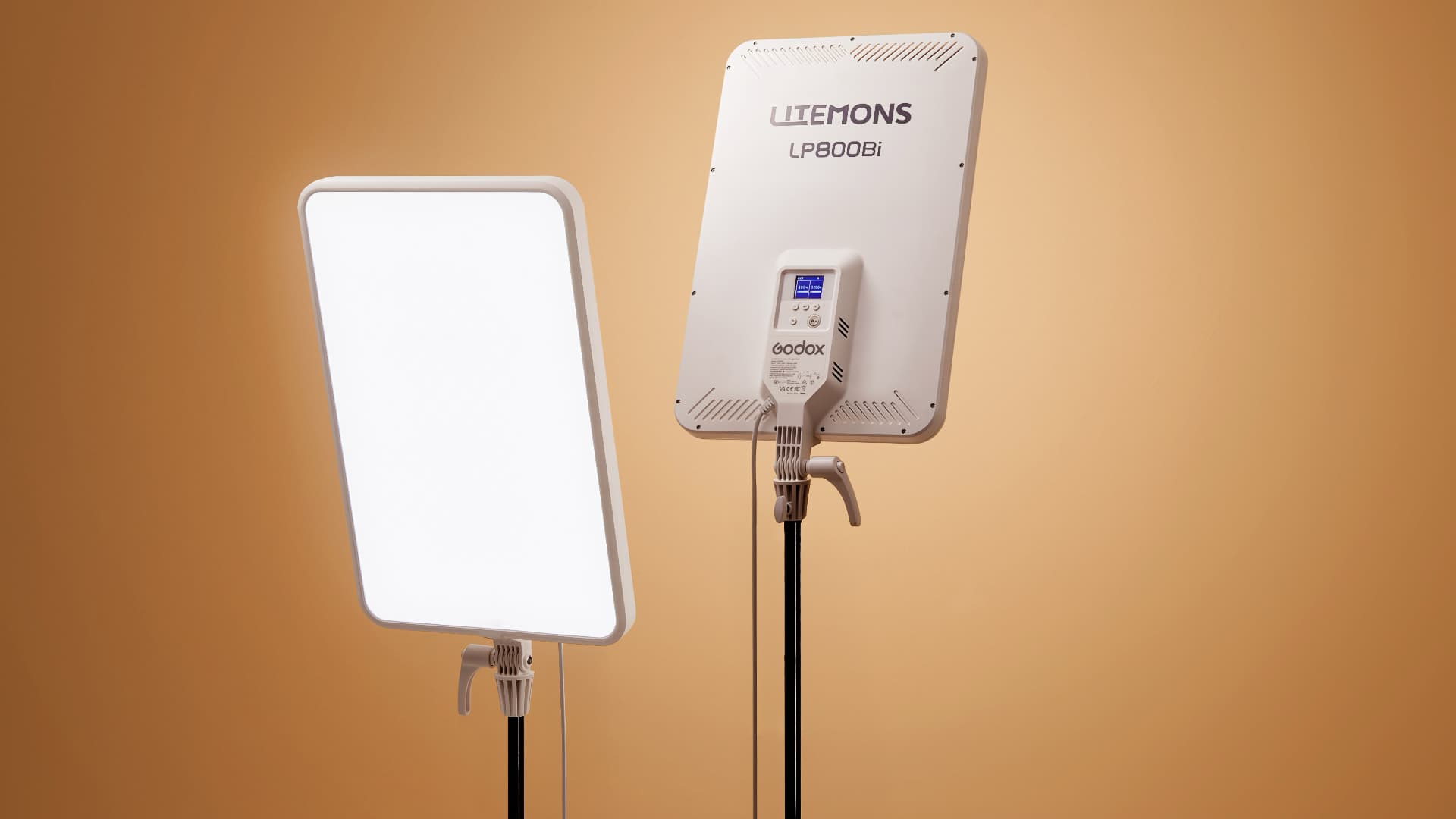 Litemons LP800Bi LED Panel: Large Bi-Color Light for Video